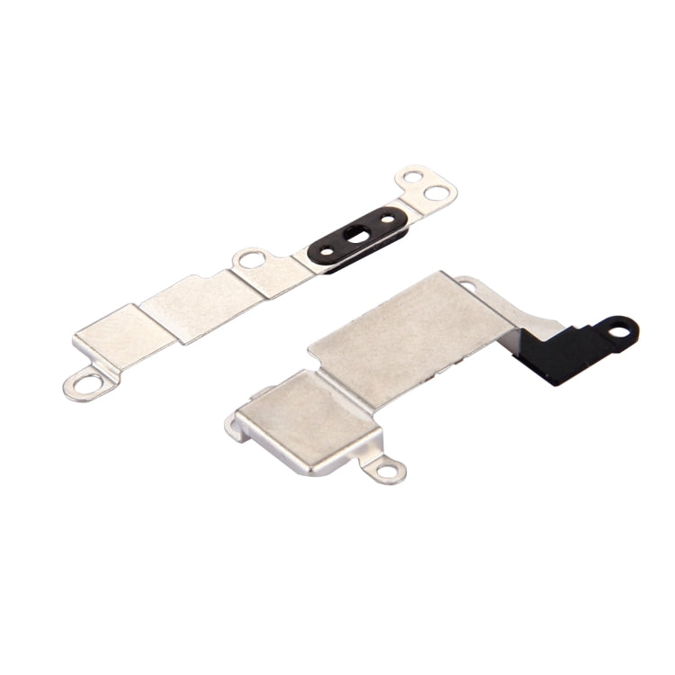 Home Button Retaining Bracket + Earpiece Speaker Retaining Bracket for iPhone 7 Plus - Metal Parts by PMC TechLife | Online Shopping South Africa | PMC TechLife