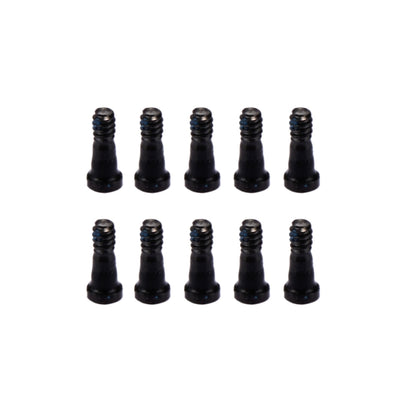 10 PCS for iPhone 7 & 7 Plus Charging Port Screws(Black) - Metal Parts by PMC Jewellery | Online Shopping South Africa | PMC Jewellery