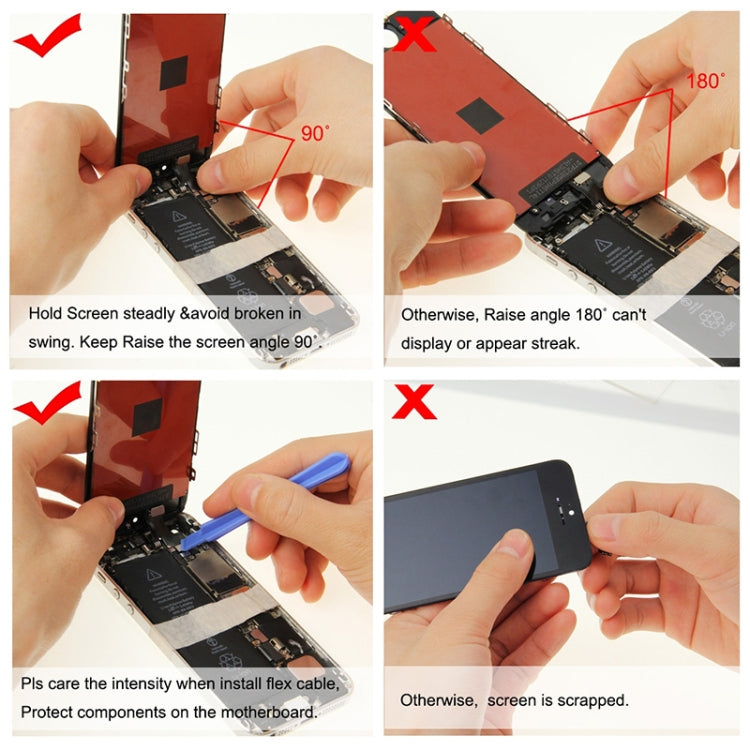 TFT LCD Screen for iPhone 7 Plus with Digitizer Full Assembly (Black) - free shipping - PMC TechLife - Order now!