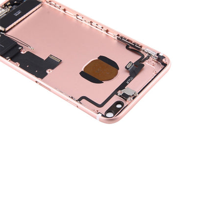 Battery Back Cover Assembly with Card Tray for iPhone 7 Plus (Rose Gold) - Back Cover by PMC Jewellery | Online Shopping South Africa | PMC Jewellery