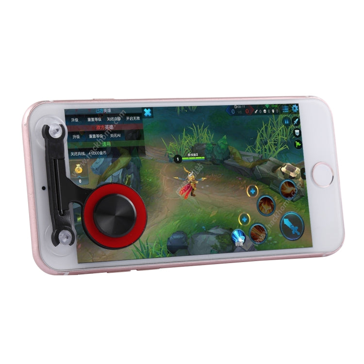 Q9 Direct Mobile Games Joystick Artifact Hand Travel Button Sucker for iPhone, Android Phone, Tablet(Red) - Handle Shooter by PMC TechLife | Online Shopping South Africa | PMC TechLife