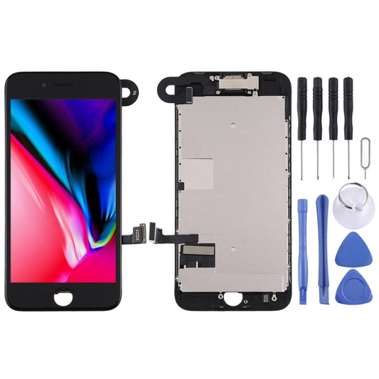 TFT LCD Screen for iPhone 8 with Digitizer Full Assembly include Front Camera (Black) - LCD Screen by PMC Jewellery | Online Shopping South Africa | PMC Jewellery