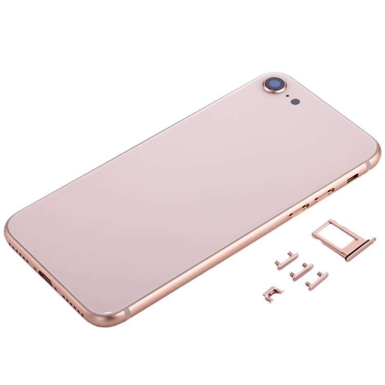 Back Housing Cover for iPhone 8 (Rose Gold) - Back Cover by PMC TechLife | Online Shopping South Africa | PMC TechLife