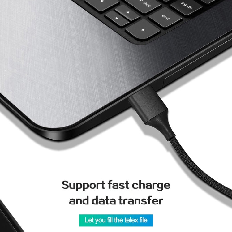 M11 3A USB to 8 Pin Nylon Braided Magnetic Data Cable, Cable Length: 1m (Blue) - Charging Cable & Head by PMC TechLife | Online Shopping South Africa | PMC TechLife