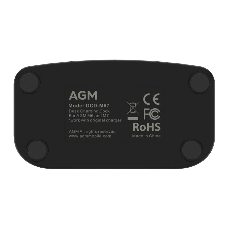 AGM DCD-M67 5V 1A USB-C / Type-C Desktop Charging Dock for AGM M6 / M7 - Dock Charger by AGM | Online Shopping South Africa | PMC TechLife | Buy Now Pay Later Mobicred