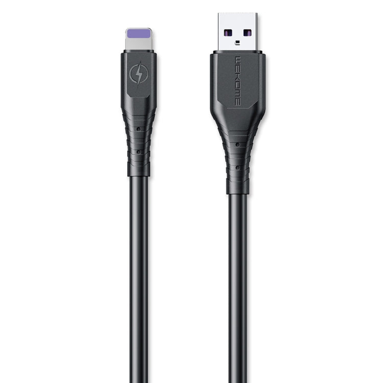 WK WDC-152 6A 8 Pin Fast Charging Data Cable, Length: 3m (Black) - Normal Style Cable by WK | Online Shopping South Africa | PMC Jewellery