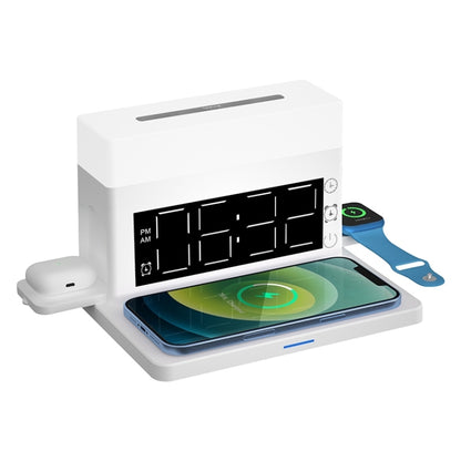 N65 6 in 1 Multifunctional Wireless Charger (White) -  by PMC Jewellery | Online Shopping South Africa | PMC Jewellery