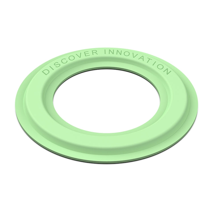 NILLKIN Portable PU Leather Magnetic Ring Sticker (Green) - Hand-Sticking Bracket by NILLKIN | Online Shopping South Africa | PMC Jewellery