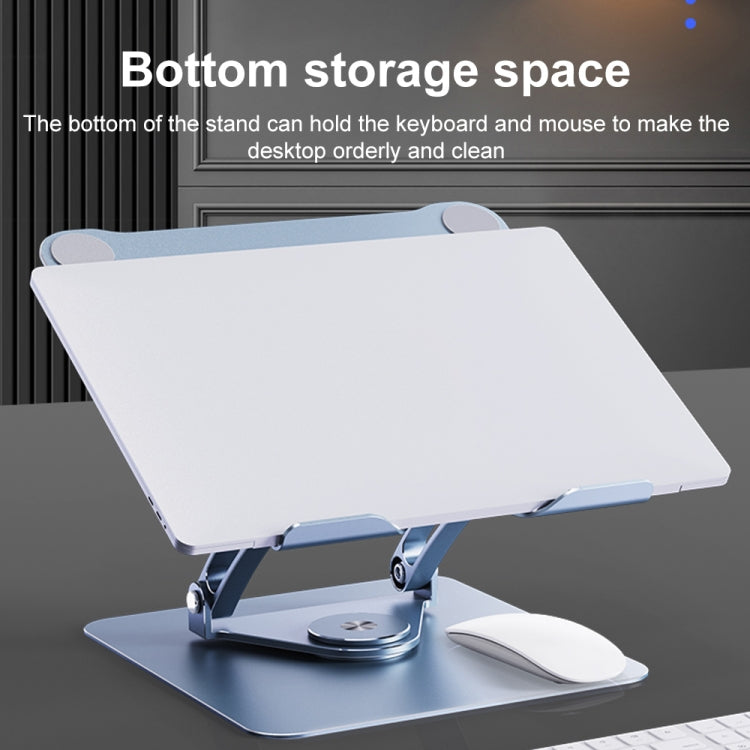 R-JUST HZ39 Triangular Swivel Lift Laptop Stand (Grey) - free shipping - PMC TechLife - Order now!