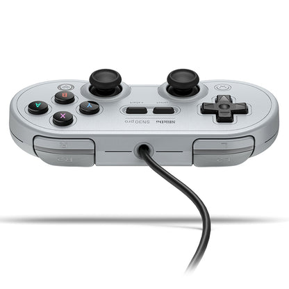 8Bitdo SN30 PRO USB Wired Gamepad Joystick for Swith / Steam / PC(Grey) - Controller Gamepad by 8BitDo | Online Shopping South Africa | PMC Jewellery