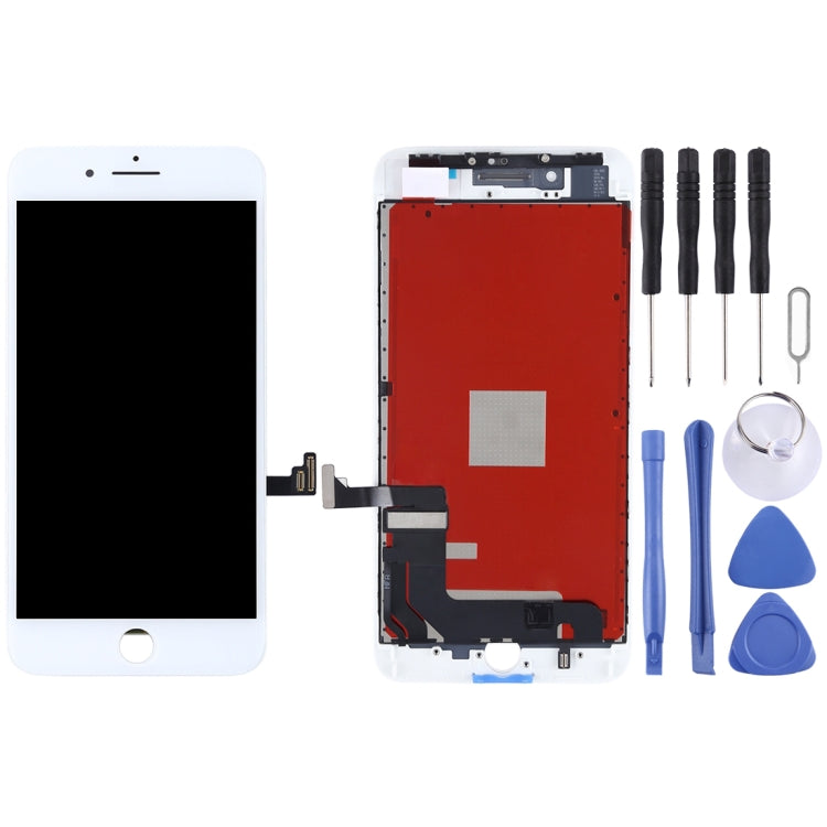 Original LCD Screen for iPhone 8 Plus with Digitizer Full Assembly(White) - free shipping - PMC TechLife - Order now!