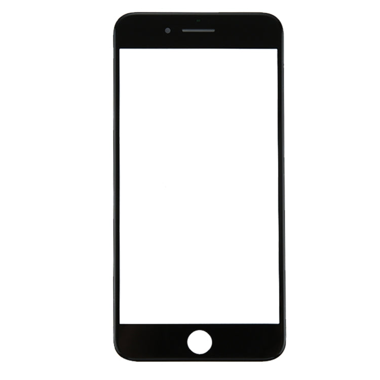 Front Screen Outer Glass Lens with Front LCD Screen Bezel Frame & OCA Optically Clear Adhesive for iPhone 8 Plus(Black) - free shipping - PMC TechLife - Order now!