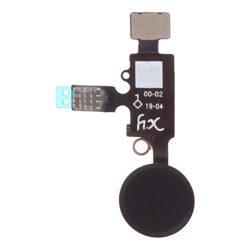 New Design Home Button (2 nd ) with Flex Cable for iPhone 8 Plus / 7 Plus / 8 / 7(Black) - Button & Card Slots by PMC Jewellery | Online Shopping South Africa | PMC Jewellery
