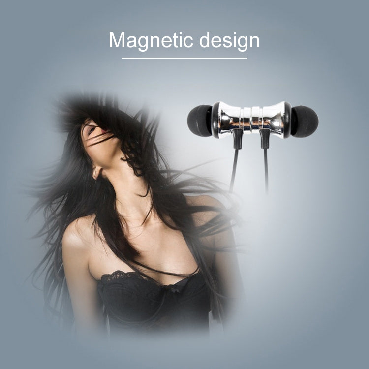 XT11 Magnetic In-Ear Wireless Bluetooth V4.2 Earphones(Silver) - Neck-mounted Earphone by PMC TechLife | Online Shopping South Africa | PMC TechLife