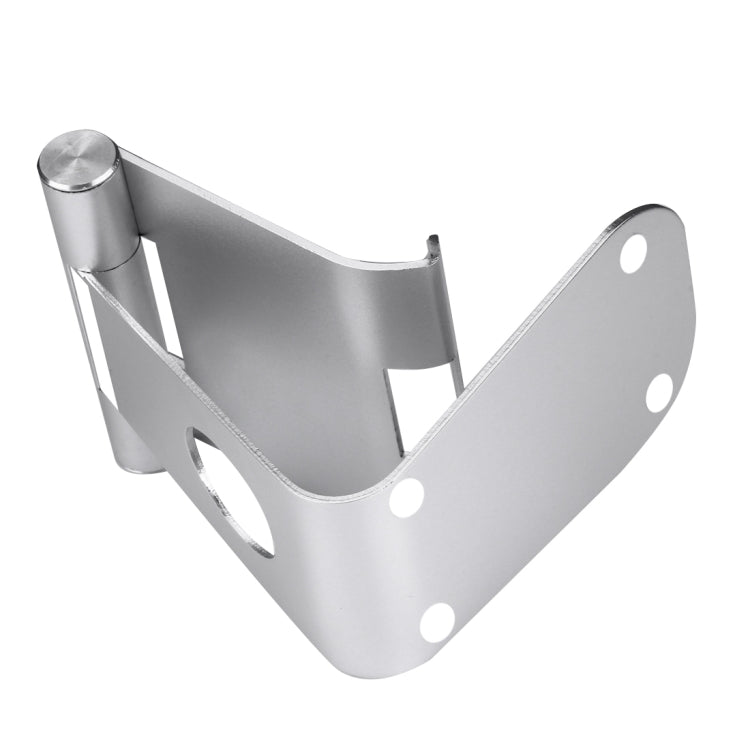 Exquisite Folding Adjustable Pivot Aluminium Alloy Desktop Holder Stand DOCK Cradle(Silver) - Desktop Holder by PMC TechLife | Online Shopping South Africa | PMC TechLife