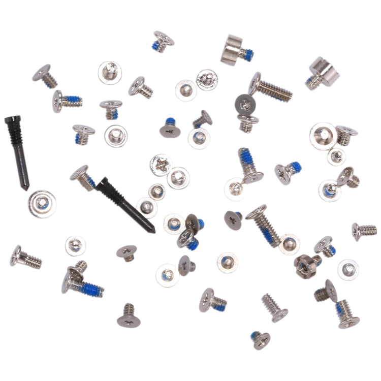 Complete Set Screws and Bolts for iPhone X(Black) - Metal Parts by PMC TechLife | Online Shopping South Africa | PMC TechLife