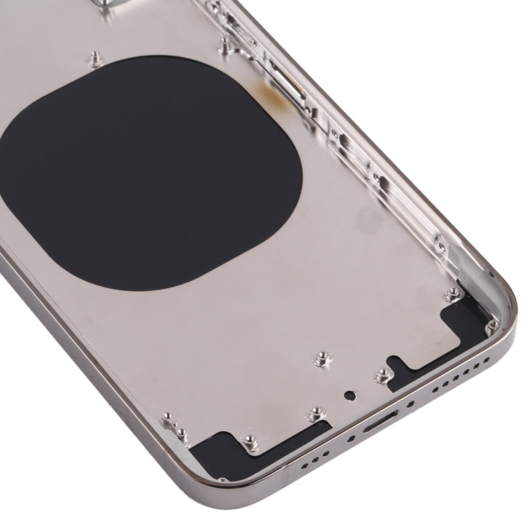 Back Housing Cover with Appearance Imitation of iP13 Pro for iPhone X(Black) - Back Cover by PMC TechLife | Online Shopping South Africa | PMC TechLife