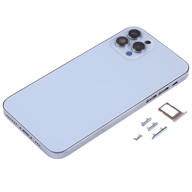 Back Housing Cover with Appearance Imitation of iP13 Pro for iPhone X(Blue) - Back Cover by PMC TechLife | Online Shopping South Africa | PMC TechLife | Buy Now Pay Later Mobicred
