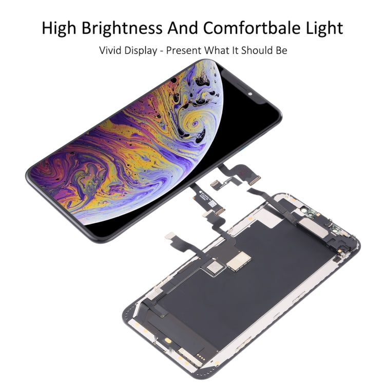 Original LCD Screen for iPhone XS Max Digitizer Full Assembly with Earpiece Speaker Flex Cable - free shipping - PMC TechLife - Order now!
