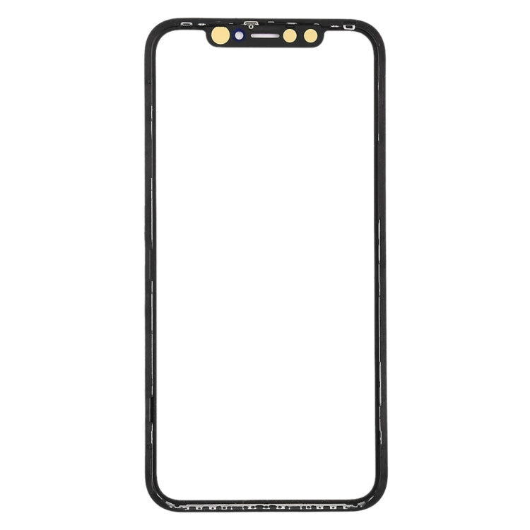 Front Screen Outer Glass Lens with Frame + OCA Optically Clear Adhesive for iPhone XR(Black) - free shipping - PMC TechLife - Order now!