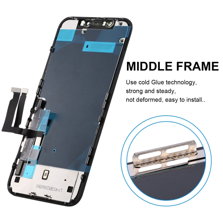 JK TFT LCD Screen for iPhone XR with Digitizer Full Assembly(Black) - LCD Related Parts by JK | Online Shopping South Africa | PMC TechLife | Buy Now Pay Later Mobicred