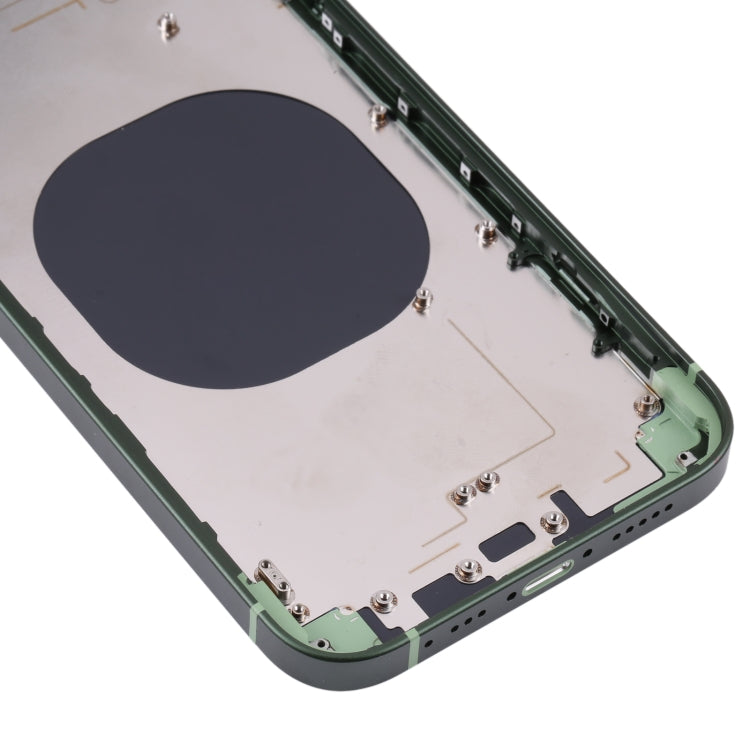 Frosted Frame Back Housing Cover with Appearance Imitation of iP13 Pro for iPhone XR(Green) - Back Cover by PMC TechLife | Online Shopping South Africa | PMC TechLife | Buy Now Pay Later Mobicred