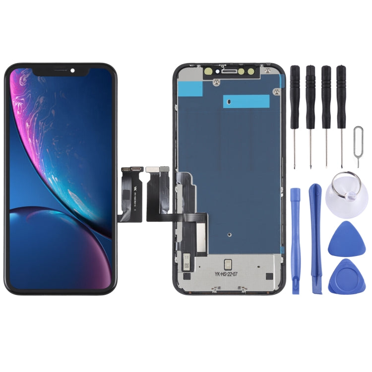 YK LCD Screen for iPhone XR with Digitizer Full Assembly - free shipping - PMC TechLife - Order now!