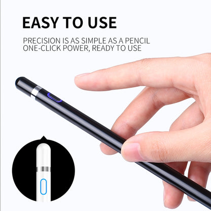 JOYROOM JR-K811 Excellent Series Micro USB Rechargeable Active Capacitive Stylus Pen with Magnetic Cap, Compatible with Android & IOS(Black) - Stylus Pen by JOYROOM | Online Shopping South Africa | PMC Jewellery