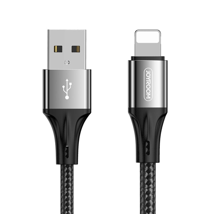 JOYROOM S-1530N1 N1 Series 1.5m 3A USB to 8 Pin Data Sync Charge Cable for iPhone, iPad (Black) - Normal Style Cable by JOYROOM | Online Shopping South Africa | PMC Jewellery