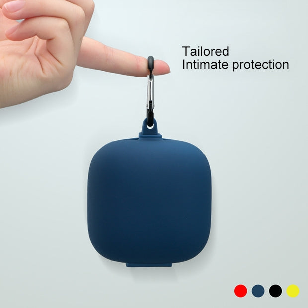 Solid Color Silicone Wireless Bluetooth Earphone Protective Case for Beats Powerbeats Pro(Dark Blue) - Other Case by PMC TechLife | Online Shopping South Africa | PMC TechLife