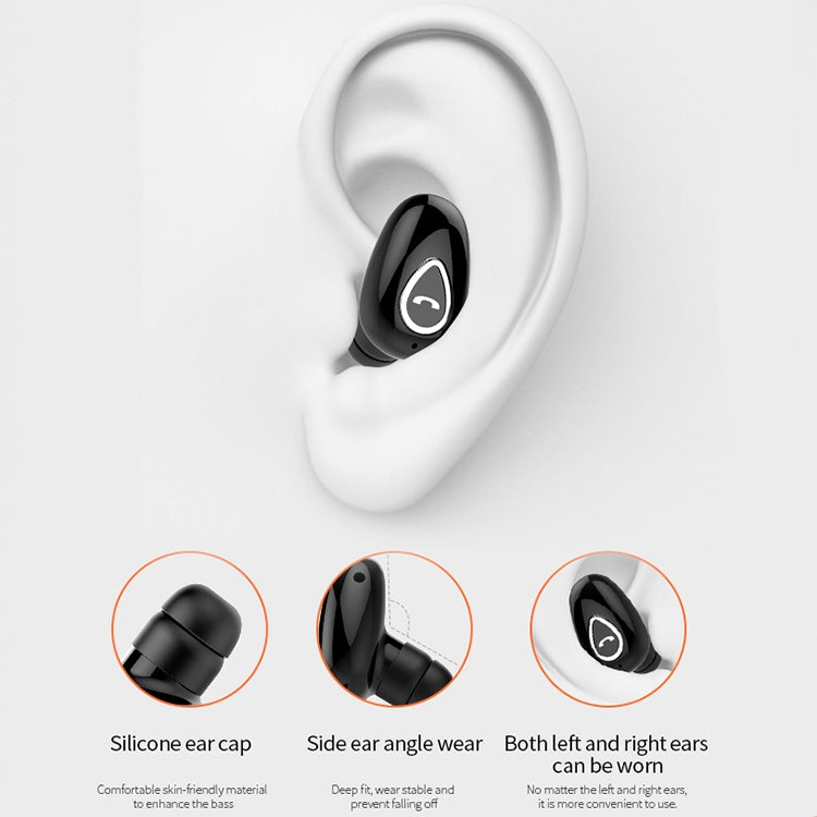 YX01 Sweatproof Bluetooth 4.1 Wireless Bluetooth Earphone, Support Memory Connection & HD Call (Black) - Bluetooth Earphone by PMC TechLife | Online Shopping South Africa | PMC TechLife