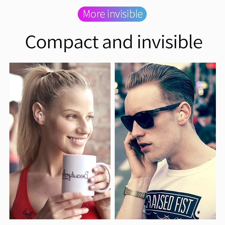 YX01 Sweatproof Bluetooth 4.1 Wireless Bluetooth Earphone, Support Memory Connection & HD Call (Silver) - Bluetooth Earphone by PMC TechLife | Online Shopping South Africa | PMC TechLife