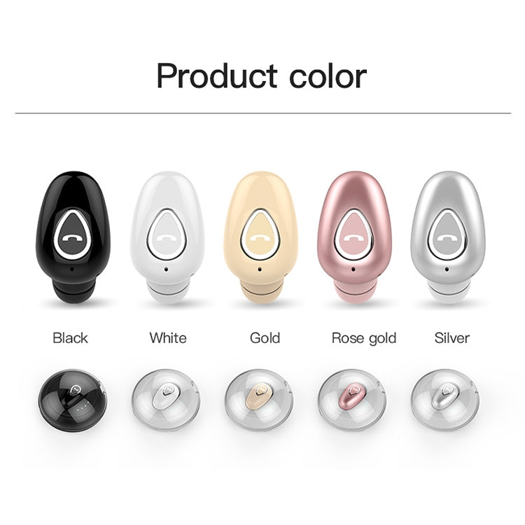 YX01 Sweatproof Bluetooth 4.1 Wireless Bluetooth Earphone with Charging Box, Support Memory Connection & HD Call(Rose Gold) - Bluetooth Earphone by PMC TechLife | Online Shopping South Africa | PMC TechLife