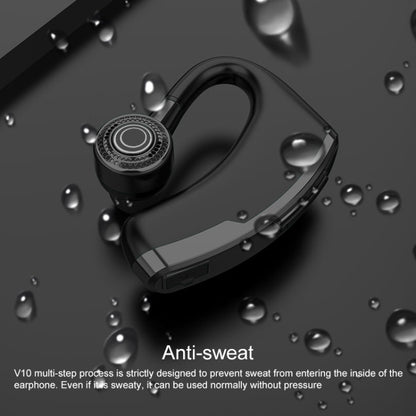 V10 Wireless Bluetooth V5.0 Sport Headphone without Charging Box, CSR Chip, Support Voice Reception&10 Minutes Fast Charging(Black) - Bluetooth Earphone by PMC Jewellery | Online Shopping South Africa | PMC Jewellery