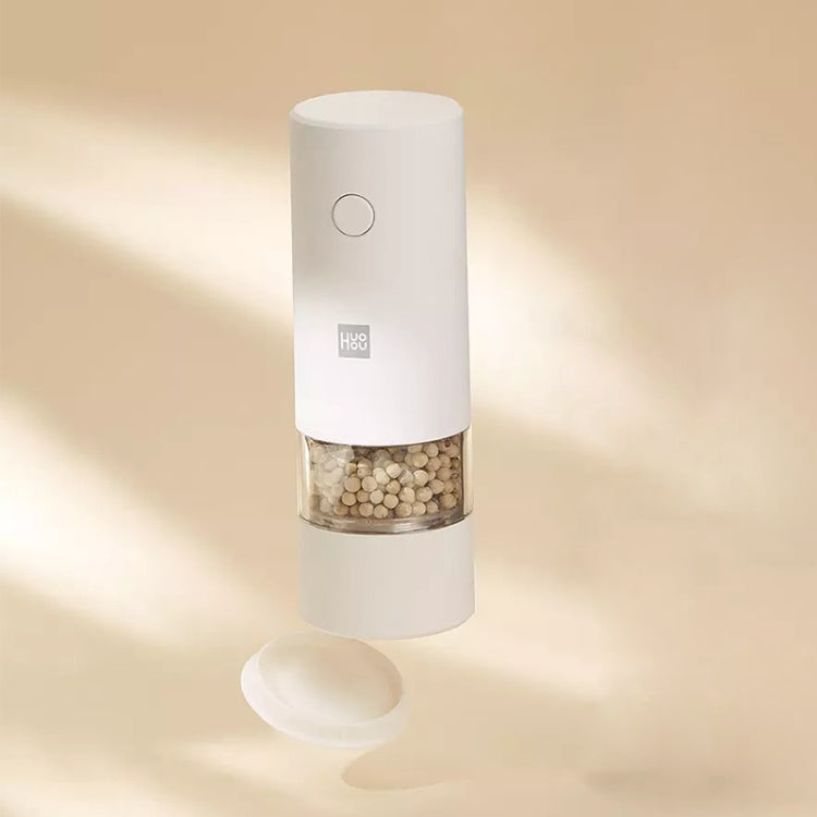 Original Xiaomi Youpin Huohou Electric Grinding Machine Automatic Mill Pepper Grinder(White) - free shipping - PMC TechLife - Order now!