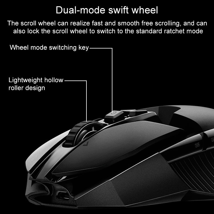Logitech G903 LIGHTSPEED 16000 DPI 11 Buttons HERO 16K Sensor RGB Backlight Left and Right Hands Universal Wireless Optical Gaming Mouse (Black) - free shipping - PMC TechLife - Order now!