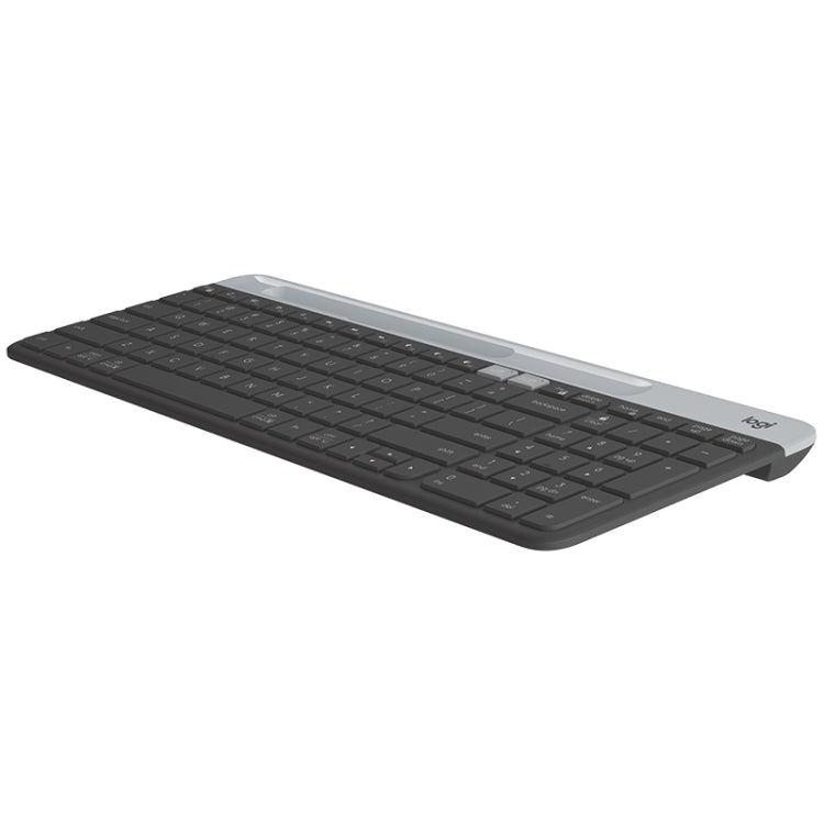 Logitech K580 Dual Modes Thin and Light Multi-device Wireless Keyboard with Phone Holder (Black) - Wireless Keyboard by Logitech | Online Shopping South Africa | PMC Jewellery | Buy Now Pay Later Mobicred