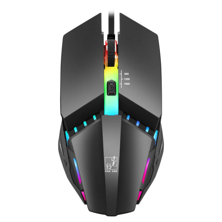 ZGB K3 USB RGB Streamer Wired Gaming Mouse(Black) - Wired Mice by Chasing Leopard | Online Shopping South Africa | PMC TechLife | Buy Now Pay Later Mobicred