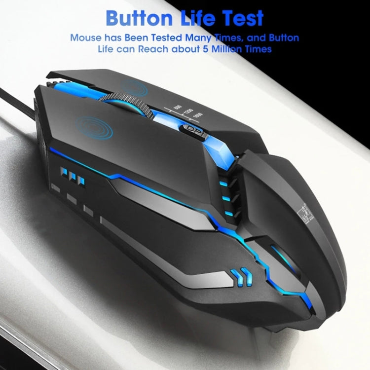 ZGB K3 USB RGB Streamer Wired Gaming Mouse(Black) - Wired Mice by Chasing Leopard | Online Shopping South Africa | PMC TechLife | Buy Now Pay Later Mobicred