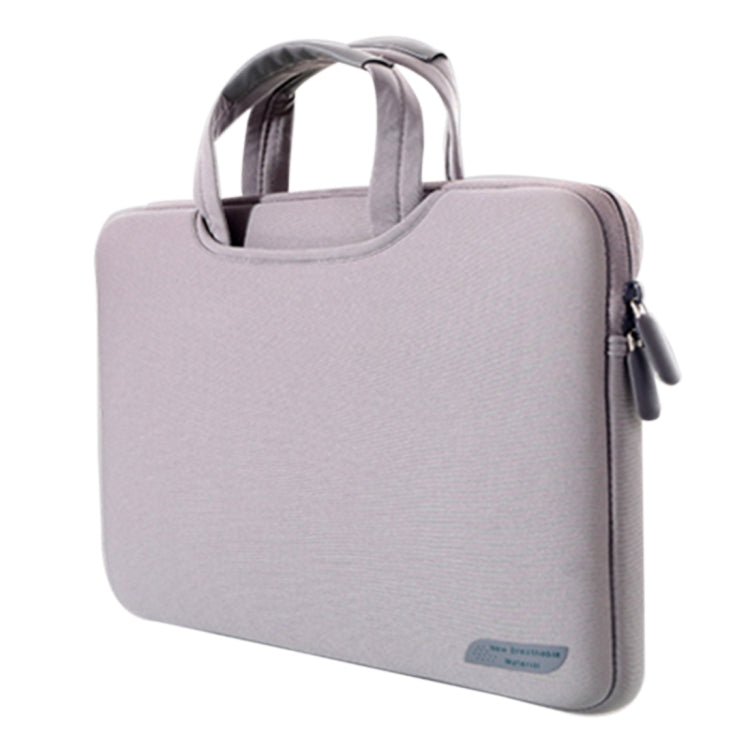 15.6 inch Portable Air Permeable Handheld Sleeve Bag for Laptops, Size: 41.5x30.0x3.5cm(Grey) - 15 inch by PMC Jewellery | Online Shopping South Africa | PMC Jewellery