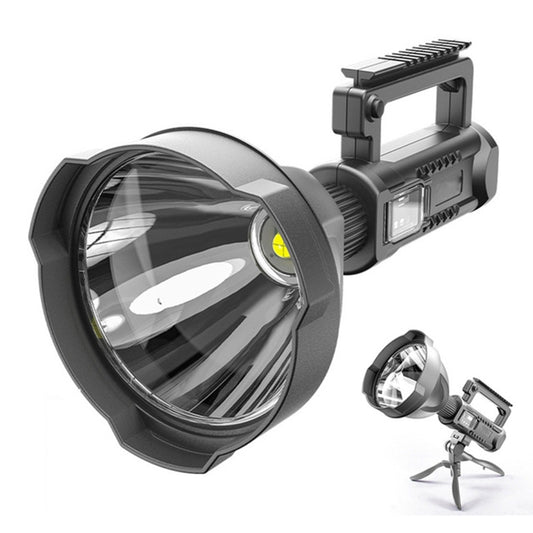 W590 P50 10W Rechargeable Strong LED Flashlight 4-Modes Outdoors Searchlight with Tripod - LED Flashlight by PMC Jewellery | Online Shopping South Africa | PMC Jewellery