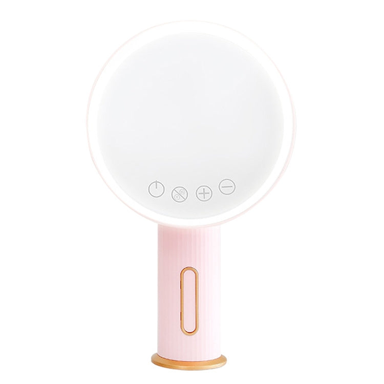 Smart LED Desktop Makeup Mirror with Fill Light, Three Light Colors (Pink) - Mirror by PMC Jewellery | Online Shopping South Africa | PMC Jewellery