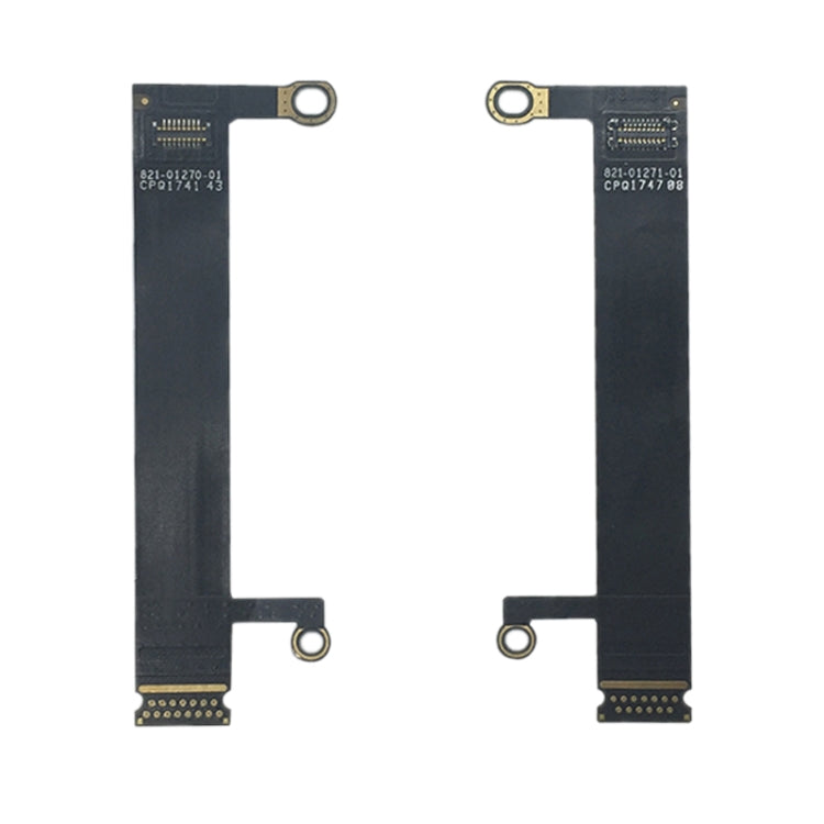 1 Pair LCD Flex Cable for Macbook Pro 15 inch A1707 821-01270-01 821-01271-01 2016 2017 - Flex Cable by PMC Jewellery | Online Shopping South Africa | PMC Jewellery