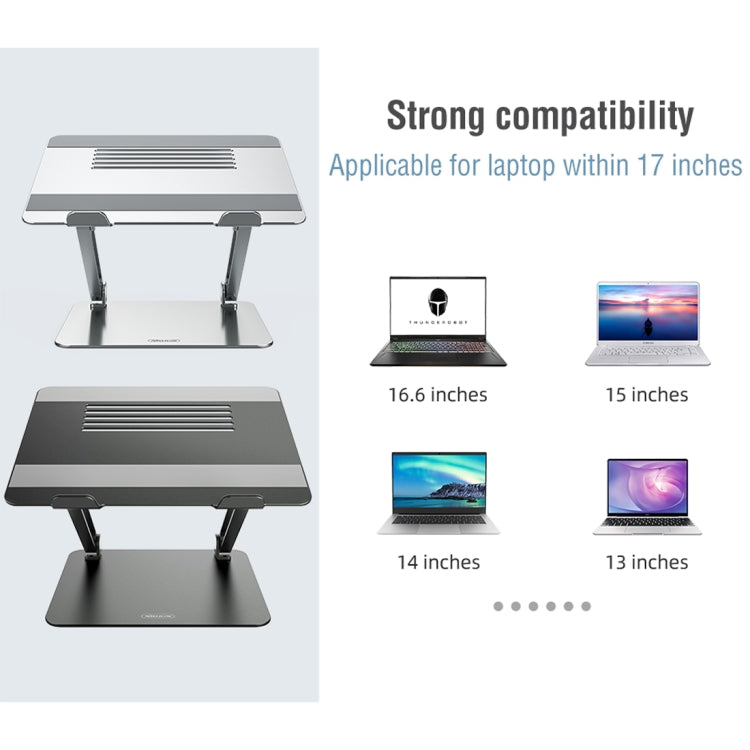 NILLKIN ProDesk Adjustable Aluminum Alloy Laptop Notebook Stand Holder (Silver) - free shipping - PMC TechLife - Order now!
