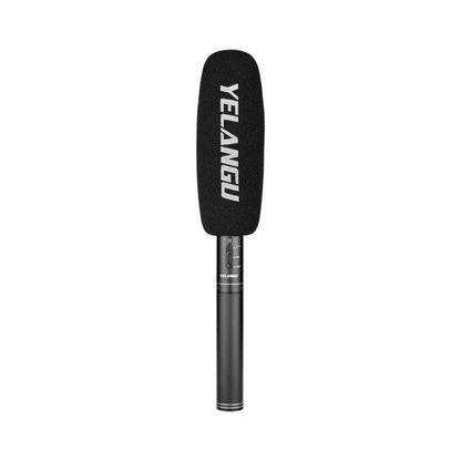 YELANGU YLG9933A MIC07 Professional Interview Condenser Video Shotgun Microphone with 6.5mm Audio Adapter & 3.5mm RXL Audio Cable(Black) - Camera Microphone by YELANGU | Online Shopping South Africa | PMC Jewellery | Buy Now Pay Later Mobicred