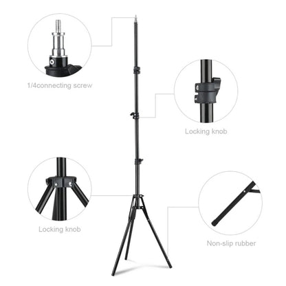 XTUGA UL-03 Live Light Tripod Lift Floor Microphone Stand - Stand by XTUGA | Online Shopping South Africa | PMC Jewellery