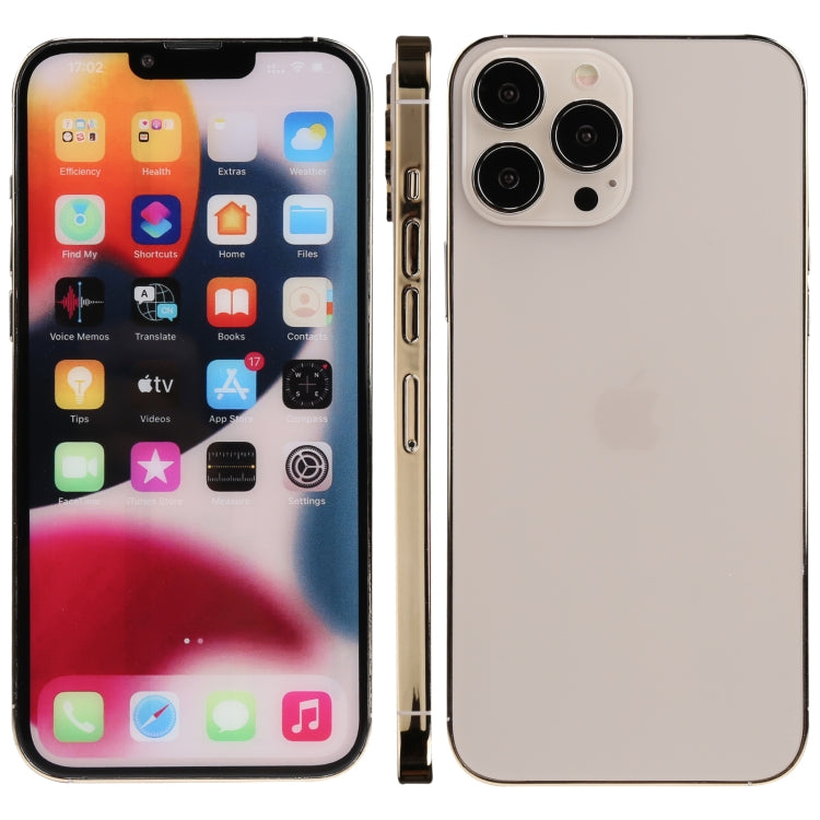 For iPhone 13 Pro Color Screen Non-Working Fake Dummy Display Model(Gold) - free shipping - PMC TechLife - Order now!