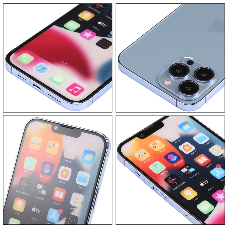 For iPhone 13 Pro Max Color Screen Non-Working Fake Dummy Display Model(Sierra Blue) - For iPhone & iPad by PMC TechLife | Online Shopping South Africa | PMC TechLife