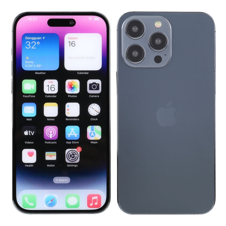 For iPhone 14 Pro Max Color Screen Non-Working Fake Dummy Display Model (Space Black) - free shipping - PMC TechLife - Order now!