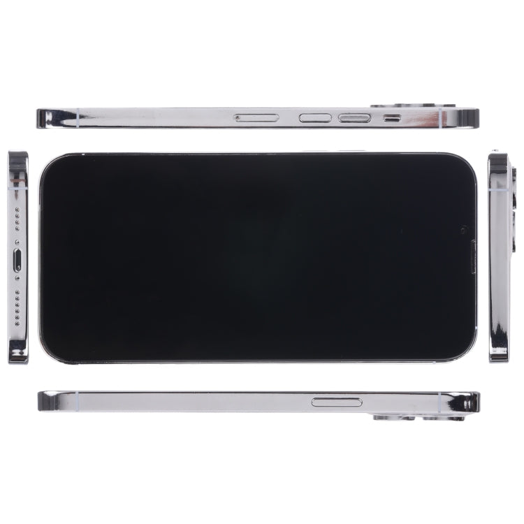 For iPhone 13 Pro Max Black Screen Non-Working Fake Dummy Display Model(Silver) - For iPhone & iPad by PMC TechLife | Online Shopping South Africa | PMC TechLife